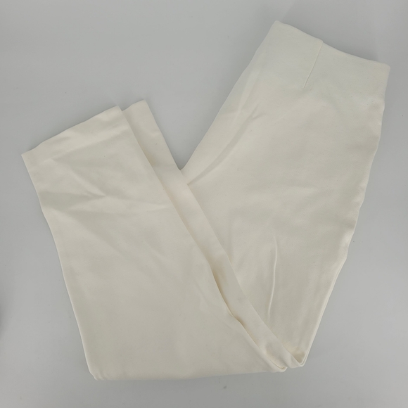 Chico's Pants - Chico's Ankle Pull On Pants White Women's Size 1 (M-8) White